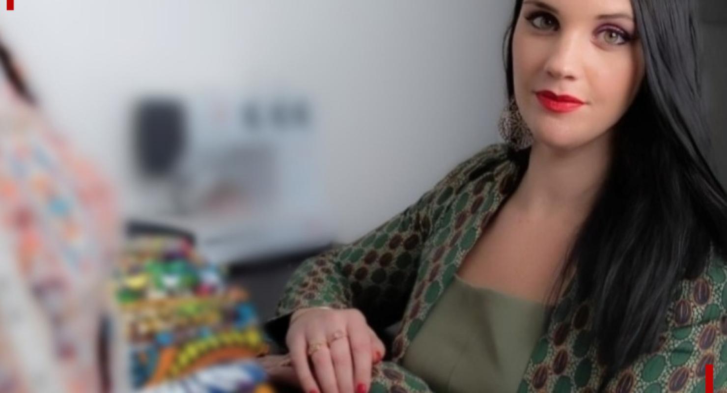 Elodie Richter - Upcycling-Mode in Genf