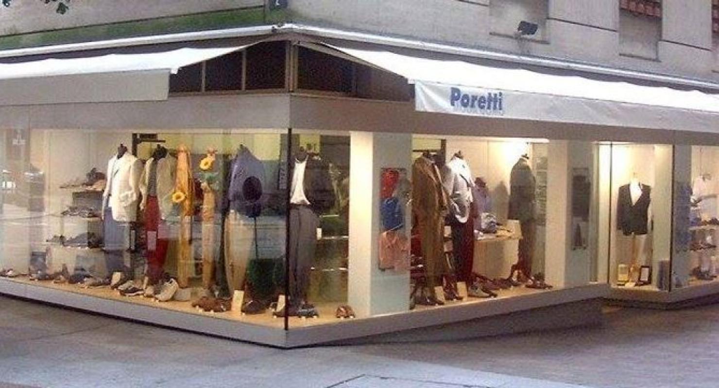 Poretti Moda Uomo - Upcycling-Mode in Tessin