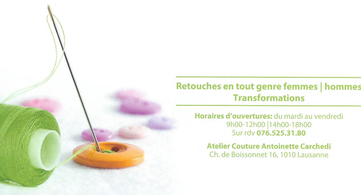 Atelier Couture Antoinette Carchedi - Reparatur & Änderung in Waadt