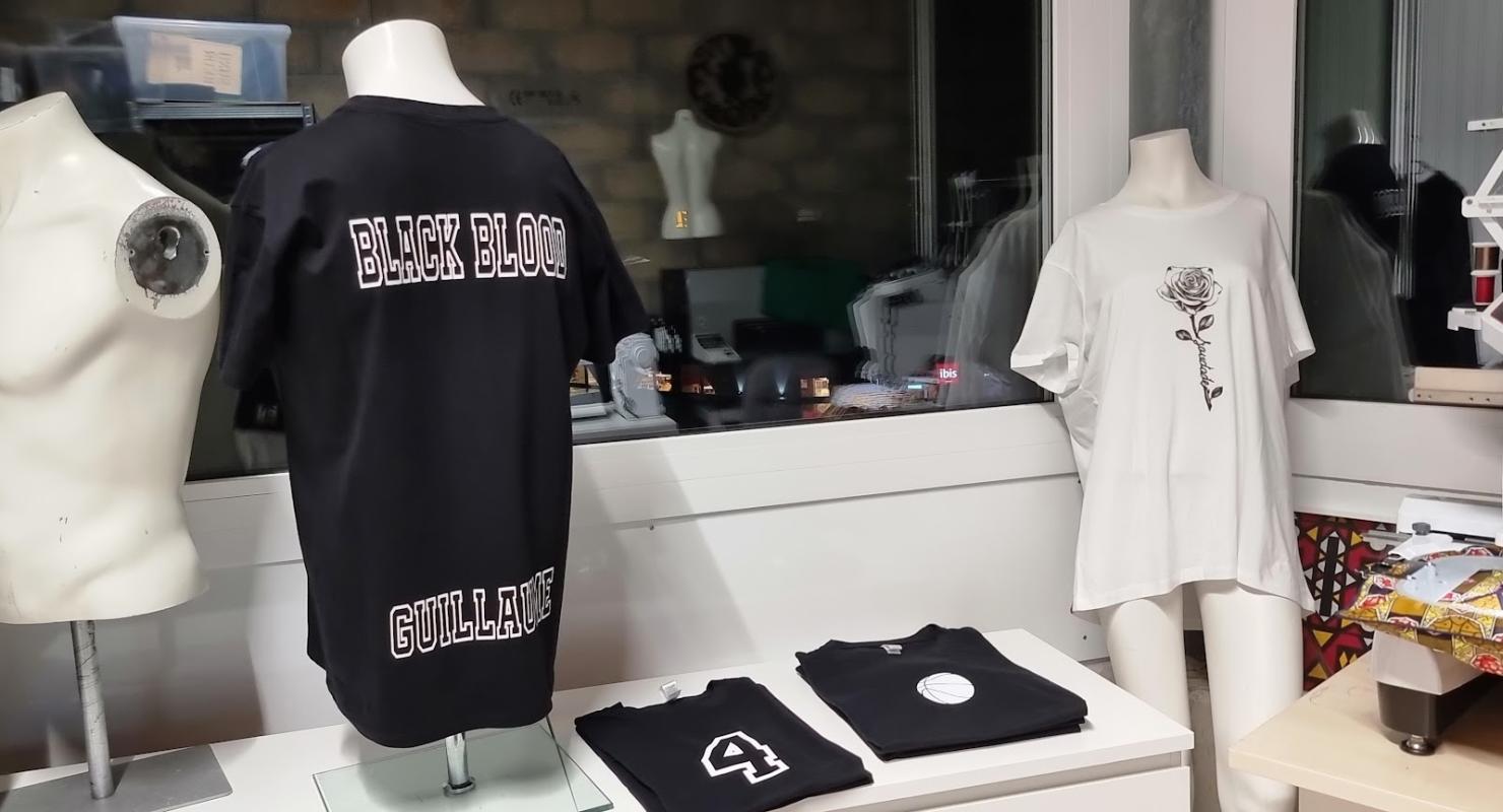 T shirt Personnalisé à Lausanne impression flocage et broderie. - Vêtements de seconde main in Vaud
