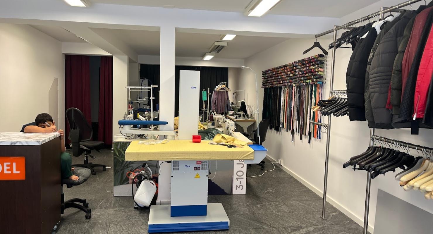 Stecknadel Thun Schneiderei - Upcycling-Mode in Bern