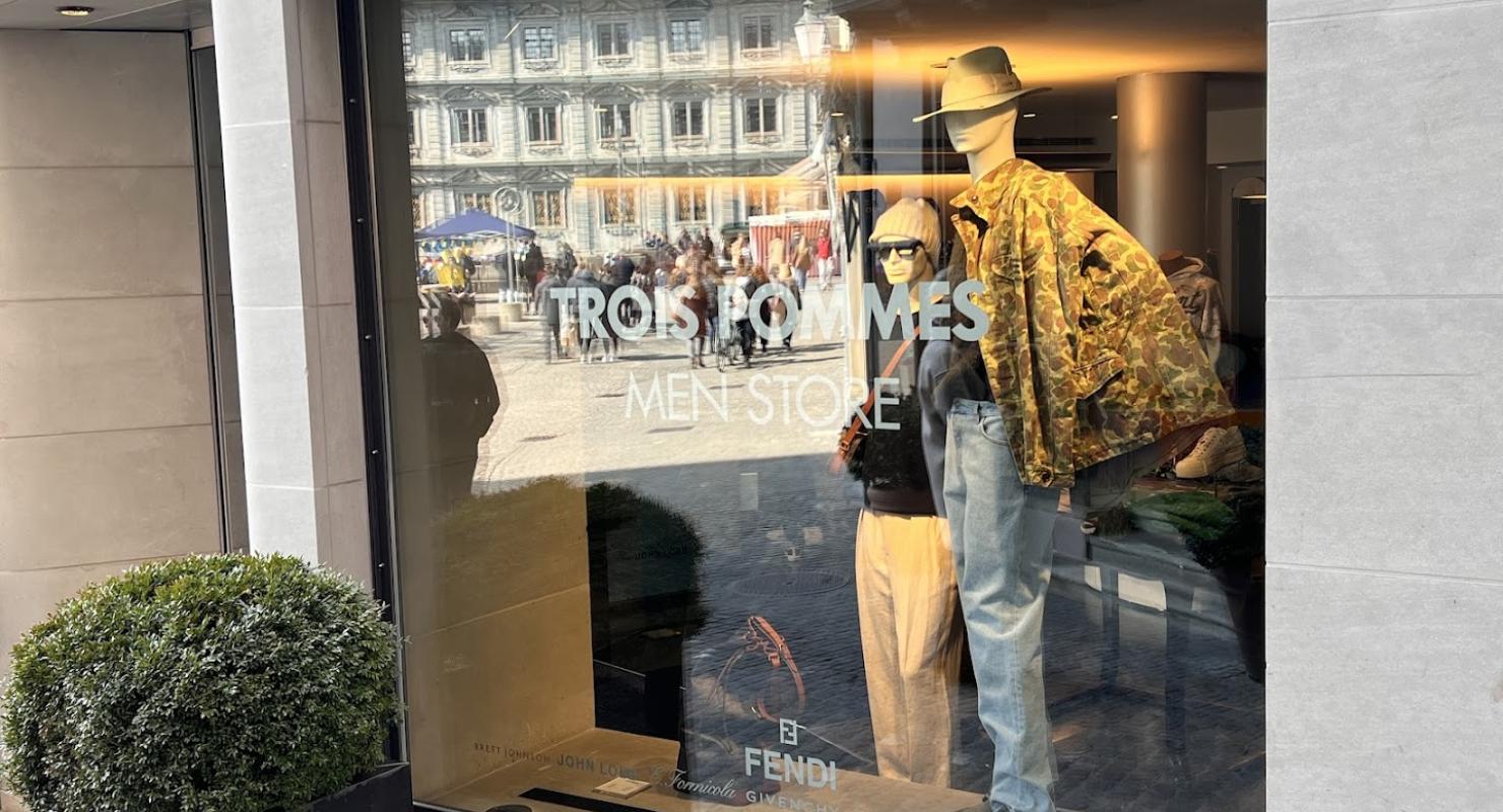 Trois Pommes The Store Men - Upcycling-Mode in Zürich