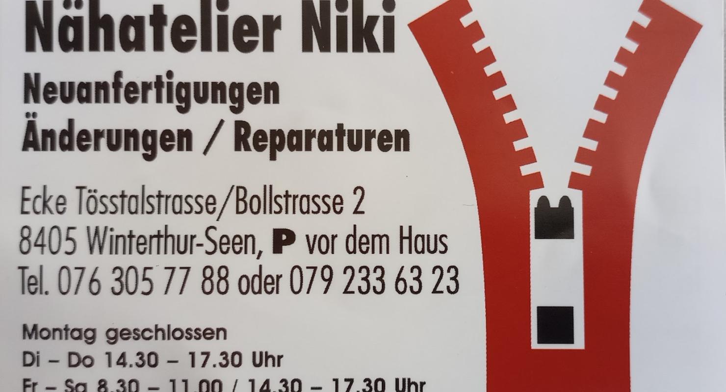 Nähatelier Niki - Upcycling-Mode in Zürich