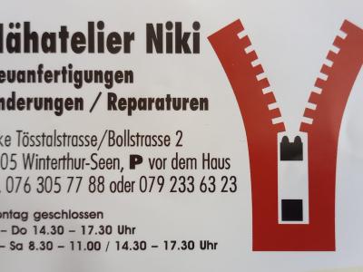 Nähatelier Niki - Mode upcyclée à Zurich