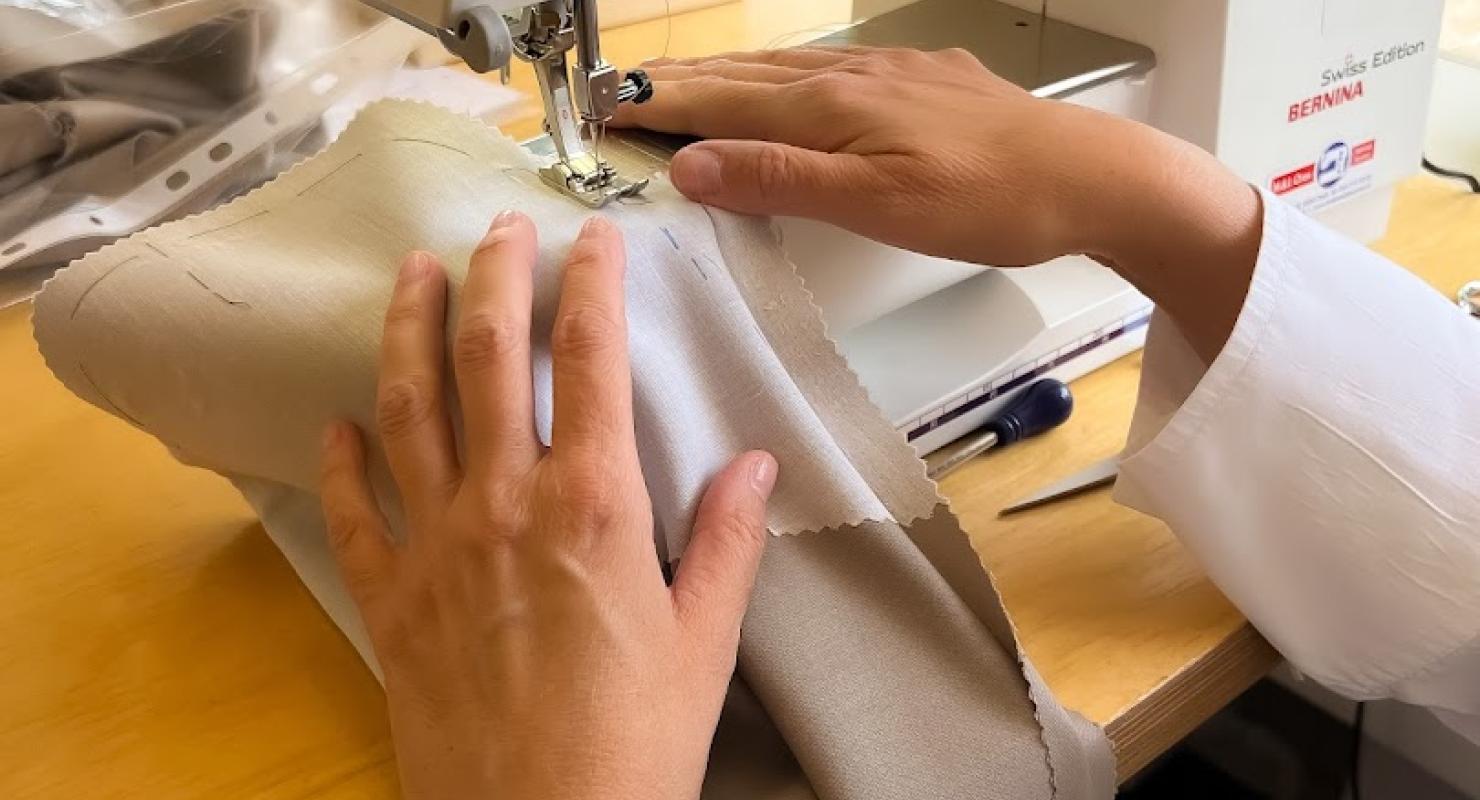 Schneideratelier dezent - Upcycling-Mode in Zürich
